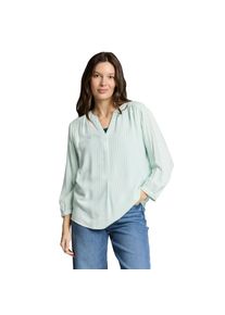 Tom Tailor, Damen, Klassische Bluse mit Streifen Muster, blue haze white stripe, 42, Klassische Bluse von Tom Tailor