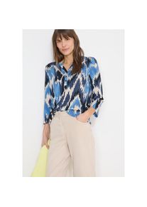Cecil, Damen, 3/4-Arm-Shirt mit grafischem Muster und im Tunika-Look, cloud blue, XXL (46), Shirt f&uuml;r Damen von Cecil
