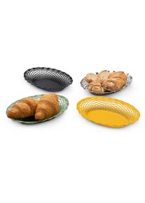 Roger Orfevre Franz&ouml;sischer Brotkorb oval klein Schwarz