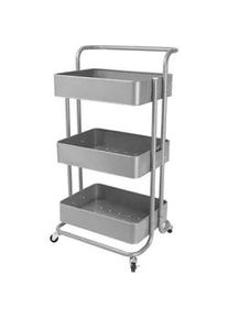 ECHTWERK Servierwagen Danao in Silberfarben