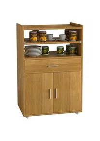 Servierwagen Kiola ca. 59x92 cm Buchefarben