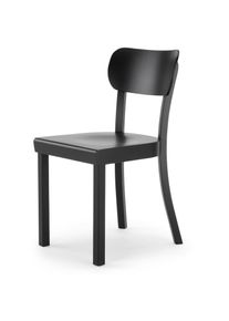 Stuhl Frankfurter K&uuml;chenstuhl Schwarz