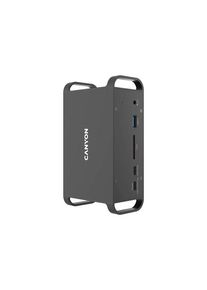 Canyon HDS-95ST - docking station - USB-C - 2 x HDMI - 1GbE
