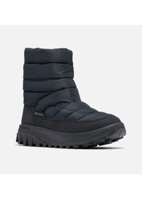 Winterstiefel Columbia "SNOWTROT&trade; MID", Damen, Gr. 40, Synthetik Textil, schwarz (schwarz, titanium ii), Mesh, Synthetik, Schuhe Winterstiefel, Winterschuhe, Winterboots, Snowboots, wasserdicht, w&auml;rmend