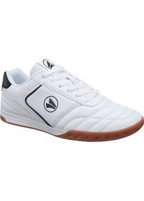 Hallenschuh Jako "J-Yard Pro", Damen, Gr. 46, schwarz-wei&szlig; (wei&szlig;, jet schwarz), Mesh, Synthetik, mehrfarbig, Schuhe Hallenschuh