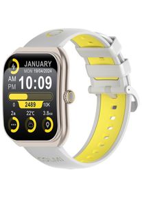 Colmi Smartwatch P86 (Gold) (44.30 mm), Smartwatch