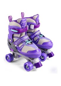 California, M&auml;dchen, Rollschuhe, - Adjustable Side-by-Side Roller Skates - Size 39-41 (39, 40, 41), Violett