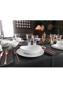 Rosenthal Teller flach 27 cm - Juno Weiss, Teller, Weiss