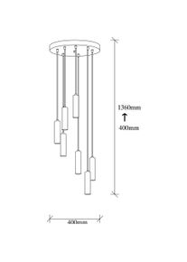 Opviq, Pendelleuchte, Adelaide (E27)
