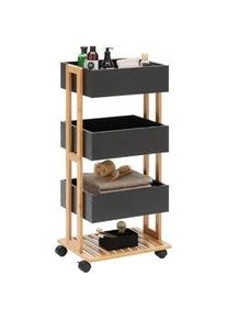 Allzweckwagen Anni in Naturfarben/Schwarz