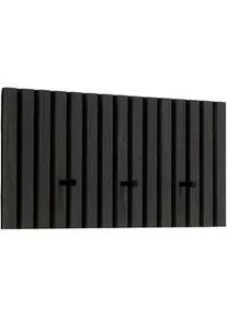 Garderobenleiste Grace Grau furniert