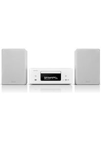 Denon CEOL N12DAB (Multiroom, WLAN, Spotify Connect, Airplay, Bluetooth, CD Player), Stereoanlage, Weiss