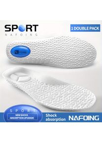 1 pair of TPU sports shock-absorbing, comfortable and breathable insoles, available in multiple colors