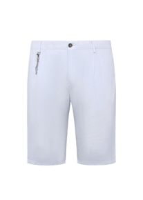 Paul & Shark Duże Rozmiary - Paul & Shark - Szorty bermudy z mieszanki bawełny i lnu - 58