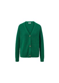 Tchibo - Kardigan o grubym splocie - dla pań - rozmiar S 36/38 - kolor: zielony