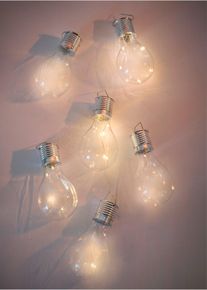 bonprix Lampă solară deco (set/ 6 buc.), alb, onesize