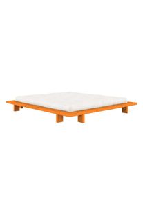 Karup Design &raquo;Bettgestell JAPAN BED Futonbett aus FSC -zertifiziertem Massivholz&laquo; Mit Lattenrost, zeitlos, bequem & in mehreren Farben und Gr&ouml;&szlig;en 