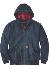 Carhartt J140 Denim Active, jeans jacket , color: Blue (Hr4) , size: L