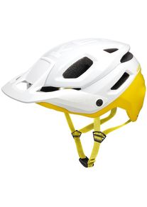 Ked Helmsysteme Fahrradhelm &raquo;MTB Fahrradhelm Pector ME-1, wei&szlig;-gelb&laquo; wei&szlig;, Gr&ouml;&szlig;e M