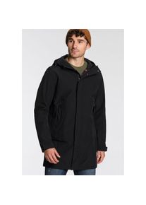 Icepeak &raquo;AIKERE&laquo; mit Kapuze winddicht, wasserabweisend, aus elastischem Softshell-Material schwarz, Gr&ouml;&szlig;e 56