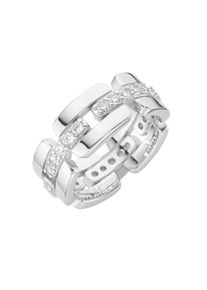 Giorgio Martello MILANO Silberring &raquo;Ring mit wei&szlig;en Zirkonia, Silber 925&laquo; silberfarben, Gr&ouml;&szlig;e 52