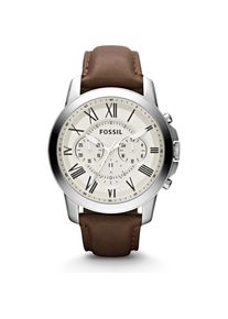 Fossil, Armbanduhr, Grant, Mehrfarbig, (Analoguhr, Chronograph, 44 mm)