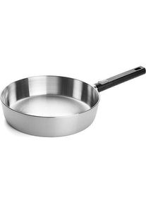 Woll Hochrandpfanne LOGIC STEEL 28cm/7cm, Pfanne + Kochtopf, Silber