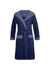 Esprit, Damen, Damenbademantel &raquo;Day, ideal f&uuml;r Sauna & Spa, Hotelbademantel, Morgenmantel&laquo; mit G&uuml;rtel, 1 Stk. mit Kapuze, gestreiften Akzenten & 