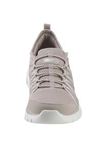Skechers, Damen, Slip-On Sneaker &raquo;GRACEFUL-SOFT SOUL&laquo; mit Memory Foam Ausstattung, taupe, 37, Sportiver Skechers Sneaker in veganer Verarbeitung