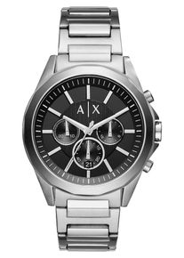Armani Exchange Montre &agrave; affichage analogique Homme argent taille One Size