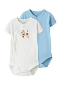 name it Śpiochy/body 'NBMVACION' jasnoniebieski / czarny / biały Rozmiar 56