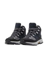 Wanderschuh Jack Wolfskin "CYROX TEXAPORE MID W", Damen, Gr. UK 7,5 - EU 41, atmungsaktiv, Normalschaft, grau (graphite), Obermaterial: Synthetik. Obermaterial 2: Textilmaterial. Futter: Polyester, Schuhe Wanderschuh