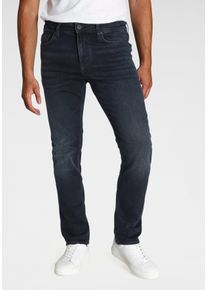 JOOP! Stretch-Jeans JOOP JEANS "Mitch", Herren, Gr. 38, L&auml;nge 32, blau (navy used), Denim/Jeans, Obermaterial: 82% Baumwolle, 16% Polyester, 2% Elasthan, Jeans Stretch-Jeans
