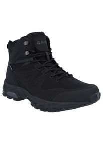 Winterboots Hi-Tec "Jackdaw WP Insulated", Damen, Gr. 40, schwarz (schwarz, dk grau), Synthetik, Textil, mehrfarbig, Schuhe Winterboots, Snowboots, Winterstiefel, Winterschuhe, mit 200g Thinsulate Isolierung