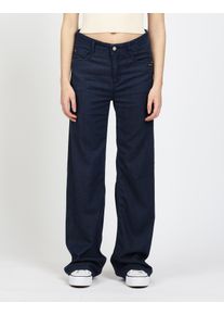 5-Pocket-Jeans Gang "94AMELIE WIDE", Damen, Gr. 29, N-Gr, prewashed, Denim/Jeans, Obermaterial: 90% Baumwolle, 7% Polyester, 3% Elasthan, regular fit lang, Jeans 5-Pocket-Jeans, aus weichem SWEAT Denim