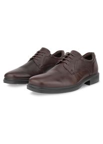 Schn&uuml;rschuh Ecco "Helsinki 2", Herren, Gr. 39, braun (mokka), Nubukleder, Schuhe Schn&uuml;rschuh, Freizeitschuh, Halbschuh, Schn&uuml;rschuh mit herausnehmbarem Fu&szlig;bett