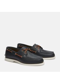 Bootsschuh Timberland "CLASSIC BOAT - BOAT SHOE", Damen, Gr. 40, schwarz (nvy full grain), Leder, Schuhe Bootsschuh, Classic Bootsschuh aus Timberland Premium Leder