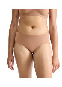 Hipster Sloggi "ZERO Feel 2.0 Hipster", Damen, Gr. XS, braun (nostalgic braun), Single Jersey, Obermaterial: 76% Polyamid, 24% Elasthan, Unterhosen Hipster, nahtlos und unsichtbar, Topseller