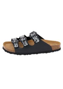 Pantolette Lico "Pantolette Bioline Lady Soft", Damen, Gr. 42, schwarz, Synthetik, Schuhe Pantolette
