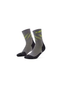CEP Herren Core Run Edt. Elliptic Mid Cut Socks grau