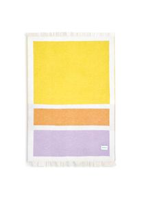 Deken van scheerwol Kleurvlakken