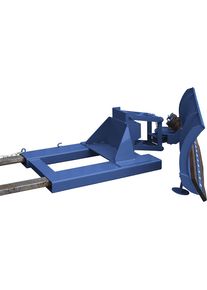 Eichinger Sneeuwschuif voor heftruck, met veerklapscharen, schuifbreedte 1500 mm, gentiaanblauw, 210 x 70 mm