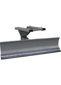 Eichinger Pala quitanieves para carretillas elevadoras, con list&oacute;n rascador de goma, anchura de la pala 1500 mm, gris antracita, 200 x 80 mm