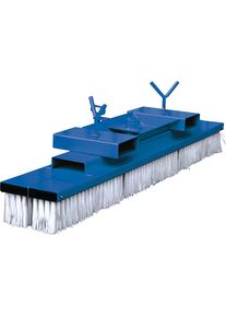 Eichinger Veegbezems voor heftrucks, breedte 2000 mm, gentiaanblauw