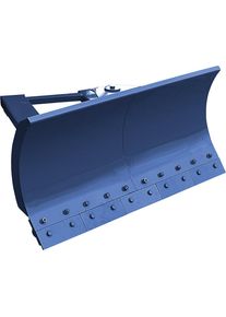 Eichinger Sneeuwschuiver voor heftrucks, met rubberen schraaprand, schuifbreedte 1500 mm, gentiaanblauw