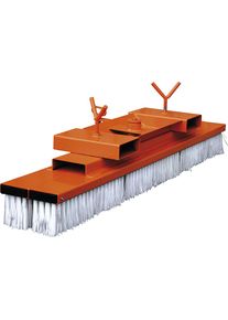 Eichinger Escoba para carretilla elevadora, anchura 1500 mm, naranja