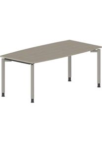 THEA - Besprechungstisch, mit 4-Fu&szlig;gestell, Breite 1800 mm, Dekor Ahorn