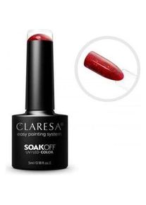 Claresa, Nagellack, SoakOFF UV/LED Gel Rot 431 5ml (Red, UV-Gel Lack)