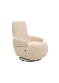 Domo Sessel &raquo;Stockholm&laquo; - 68x100x95cm - schwarz - Polyester / Holz / Vlies