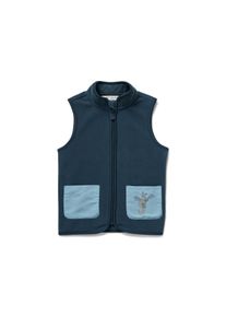 Tchibo - Kinder-Fleeceweste - Jungen - Gr. 122/128 - dunkelblau